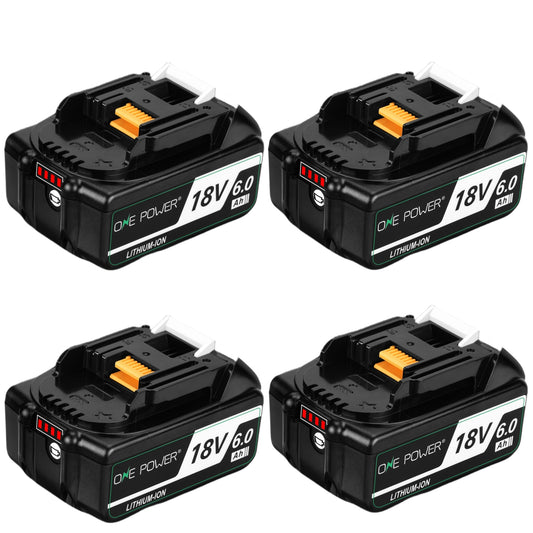 最新改良モデル マキタ 18V バッテリー 互換 BL1860B 6.0AH Makita マキタバッテリー 18V 防火材料シェルと長寿命電池セル採用 製造物責任保険付 一年品質保証