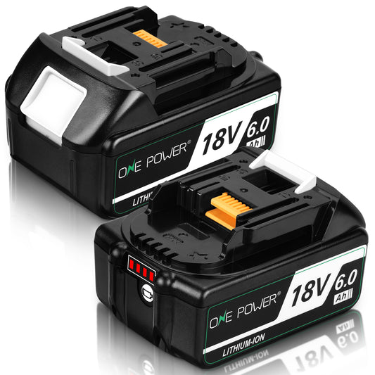 最新改良モデル マキタ 18V バッテリー 互換 BL1860B 6.0AH Makita マキタバッテリー 18V 防火材料シェルと長寿命電池セル採用 製造物責任保険付 一年品質保証